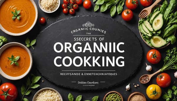Les secrets d'une cuisine bio : recettes et techniques
