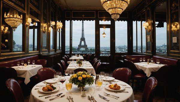 Madame brasserie : une expérience culinaire à la tour eiffel