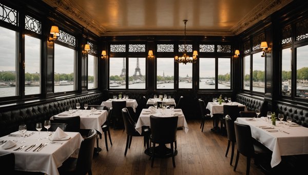 Découvrez le restaurant sur la seine à paris au bistro parisien